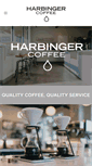 Mobile Screenshot of harbingercoffee.com